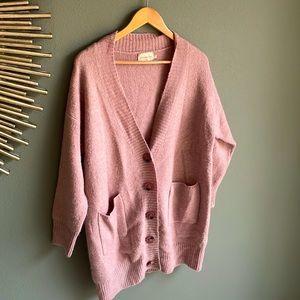 Small Oversized Cardigan